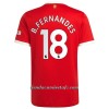 Camiseta de fútbol Manchester United Bruno Fernandes 18 Primera Equipación 2021/22 - Hombre